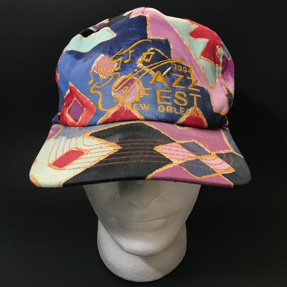 Vintage SnapBack 1994 Jazz Fest New Orleans Hat